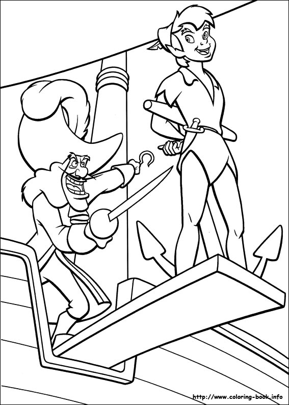 Peter Pan 2 coloring picture